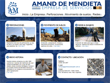 Tablet Screenshot of perforacionesadm.com.ar